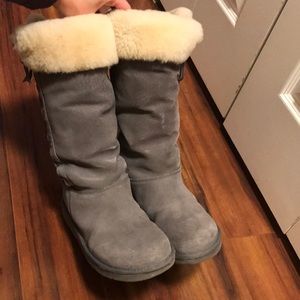 Gray Tall Uggs size 8